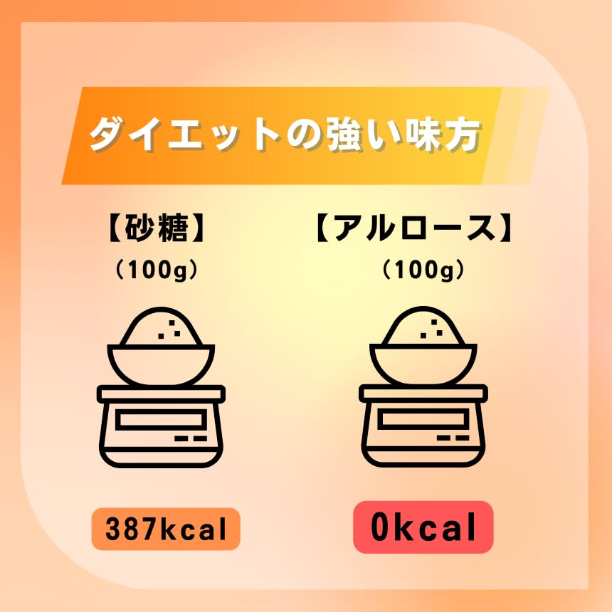 100%アルロース 希少糖甘味料